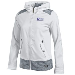 New York University NYU Womens Split Softshell Zip